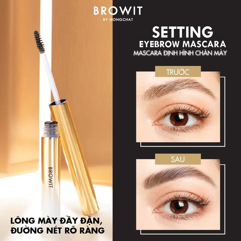 thegioiskinfood.com - Mascara Định Hình Chân Mày Browit Setting Eyebrow Mascara 2g