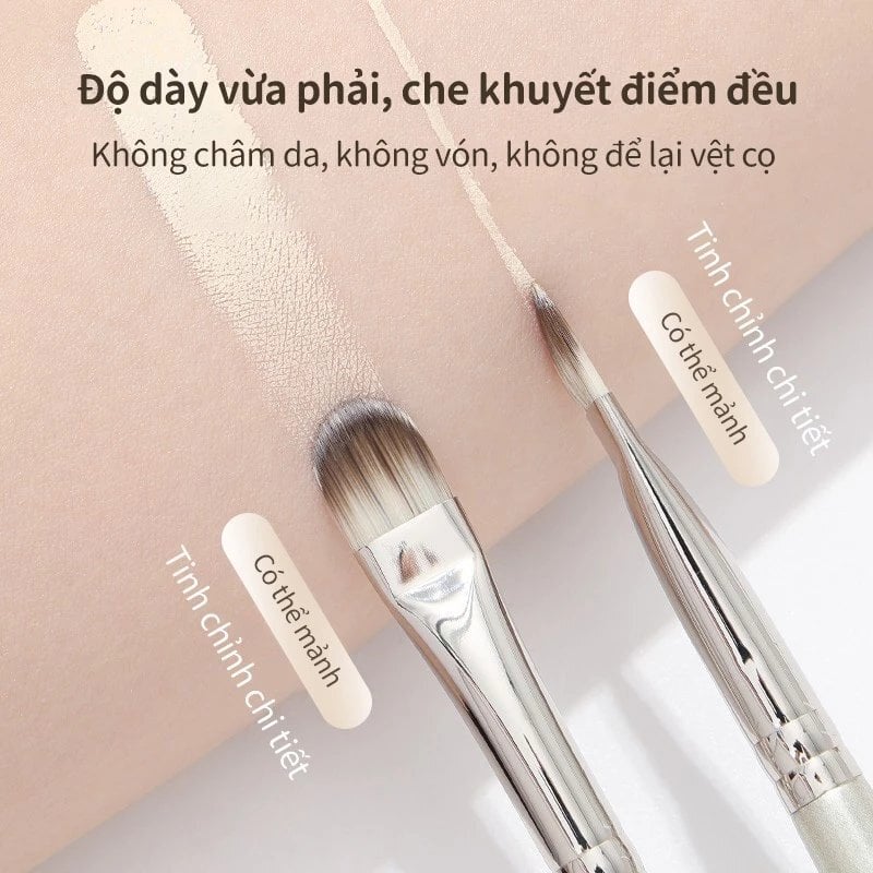 Cọ Che Khuyết Điểm Guoxiaoniu Rose Gold #398 Concealer Brush