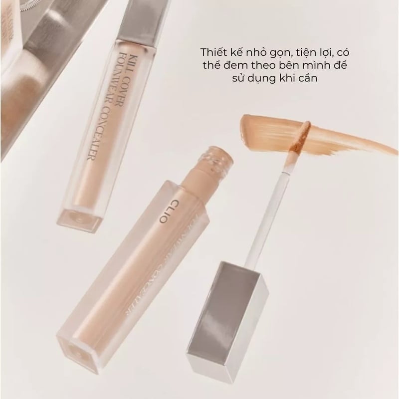thegioiskinfood.com - Kem Che Khuyết Điểm Clio Kill Cover Founwear Concealer 6g
