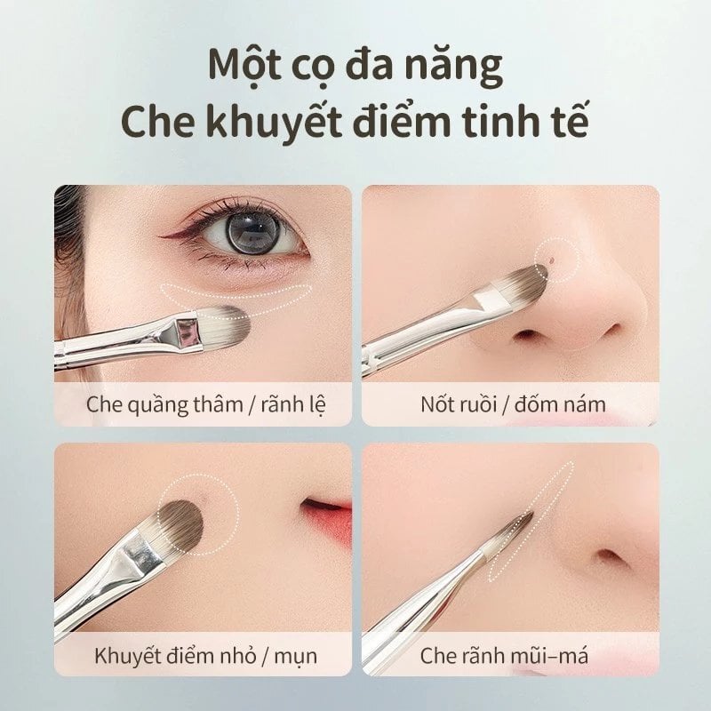 Cọ Che Khuyết Điểm Guoxiaoniu Rose Gold #398 Concealer Brush