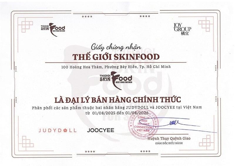Thế Giới Skinfood - Đại lý phân phối chính hãng các sản phẩm JUDYDOLL tại Việt Nam