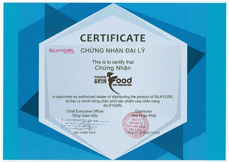 Thế Giới Skinfood - Đại lý phân phối chính hãng các sản phẩm SILKYGIRL tại Việt Nam
