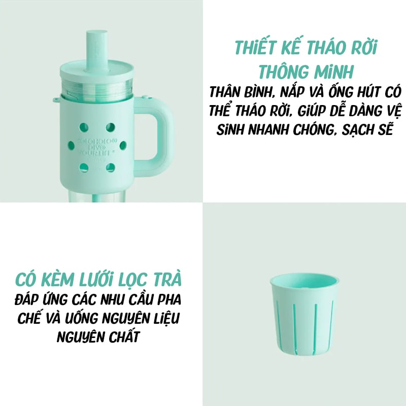 thegioiskinfood.com - Bình Nước DIY HOLOHOLO 800ml
