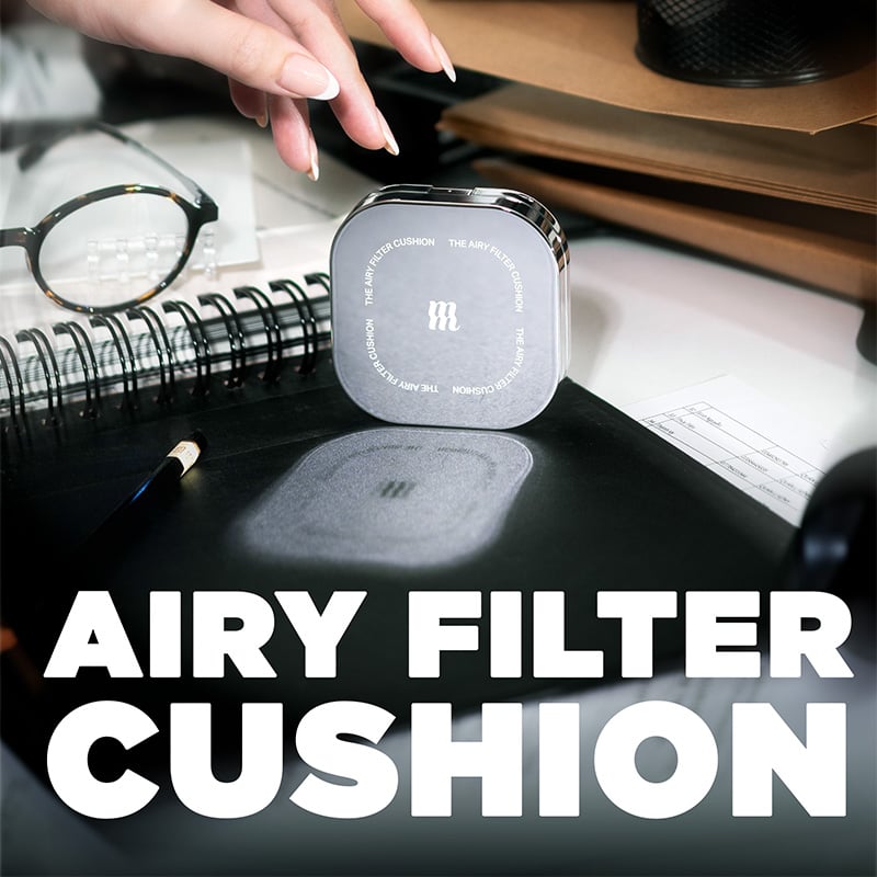 Phấn Nước Mịn Lì, Che Phủ Cao Merzy The Airy Filter Cushion SPF50+ PA+++ 11g