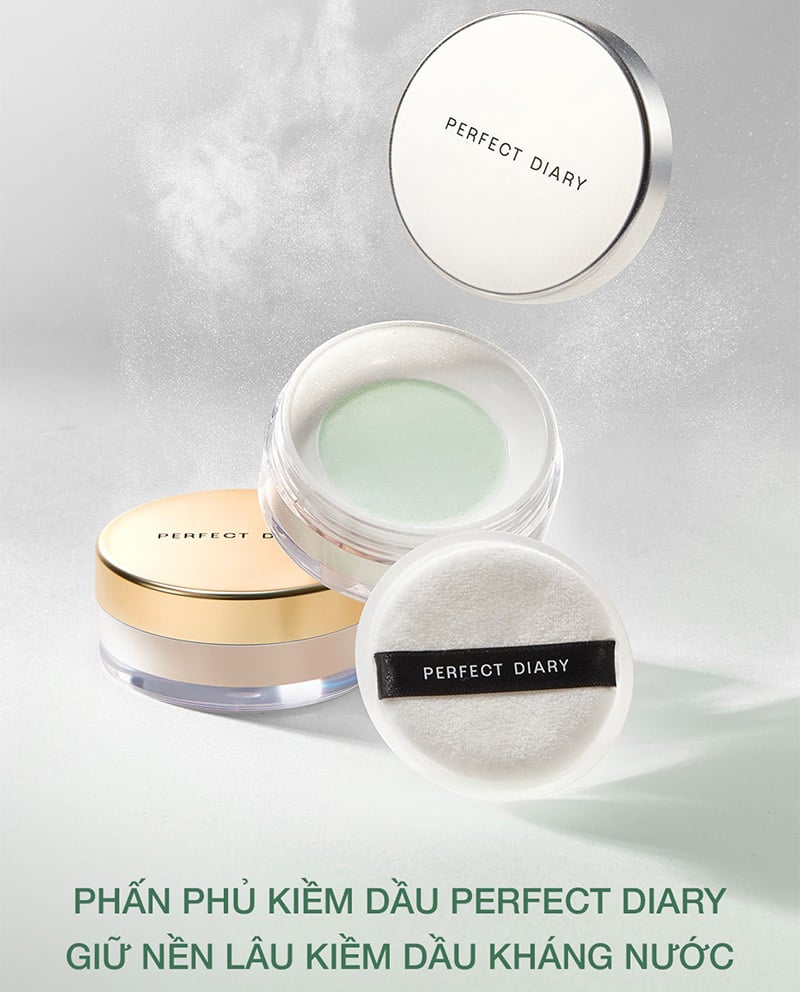 thegioiskinfood.com - Phấn Phủ Perfect Diary Kiềm Dầu Weightless Soft-Velvet Blurring Loose Powder 7g