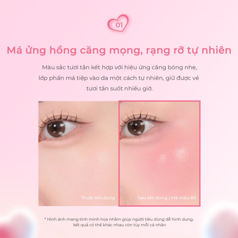 thegioiskinfood.com - Má Hồng Dạng Kem Peripera Syrupy Tok Cheek