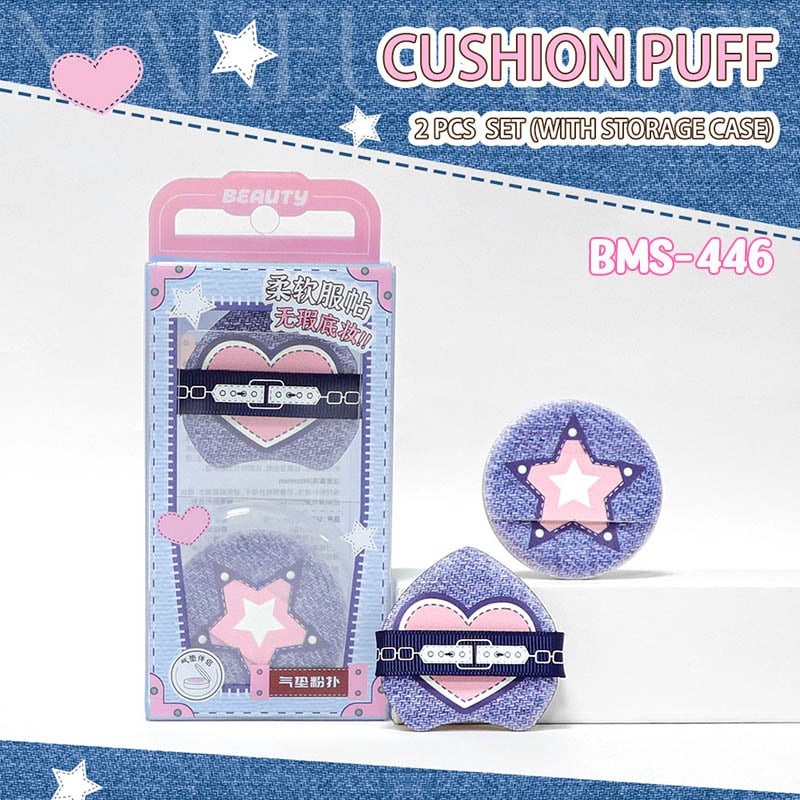 thegioiskinfood.com - Bông Mút Trang Điểm Tán Nền, Tán Cushion Tiện Lợi Idealful Makeup Foundation Puff