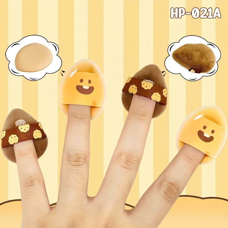 thegioiskinfood.com - Bông Mút Trang Điểm Tán Nền, Tán Cushion Tiện Lợi Idealful Makeup Foundation Puff