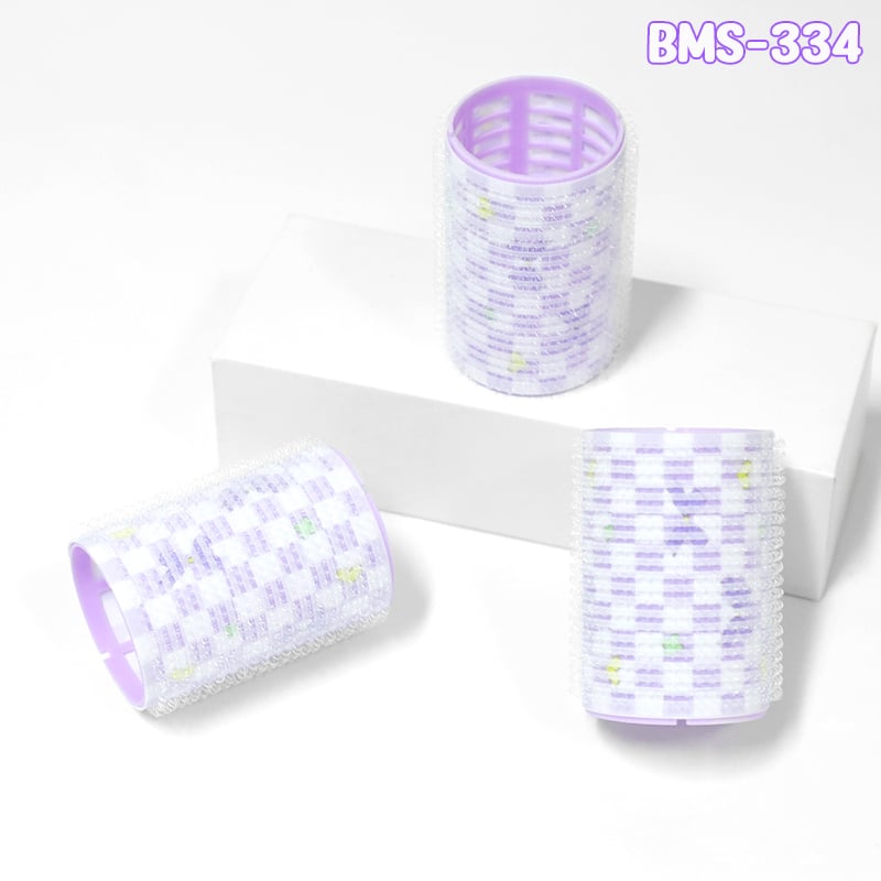 thegioiskinfood.com - Idealful Curling Hair Tools - BMS-328: 1 lô cuốn tóc tự dính và 1 kẹp cá sấu