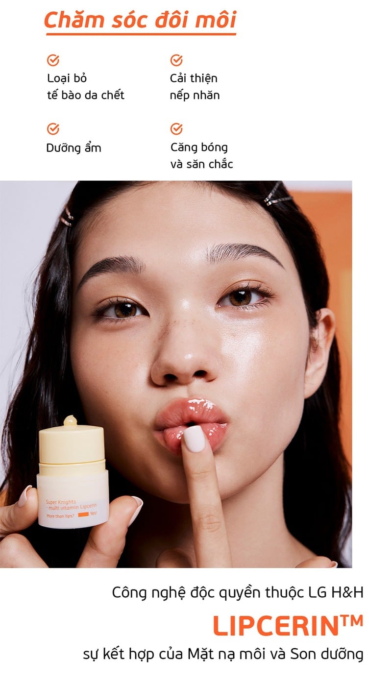 Son Dưỡng Môi Belif Super Knights Multi-Vitamin Lipcerin 15ml