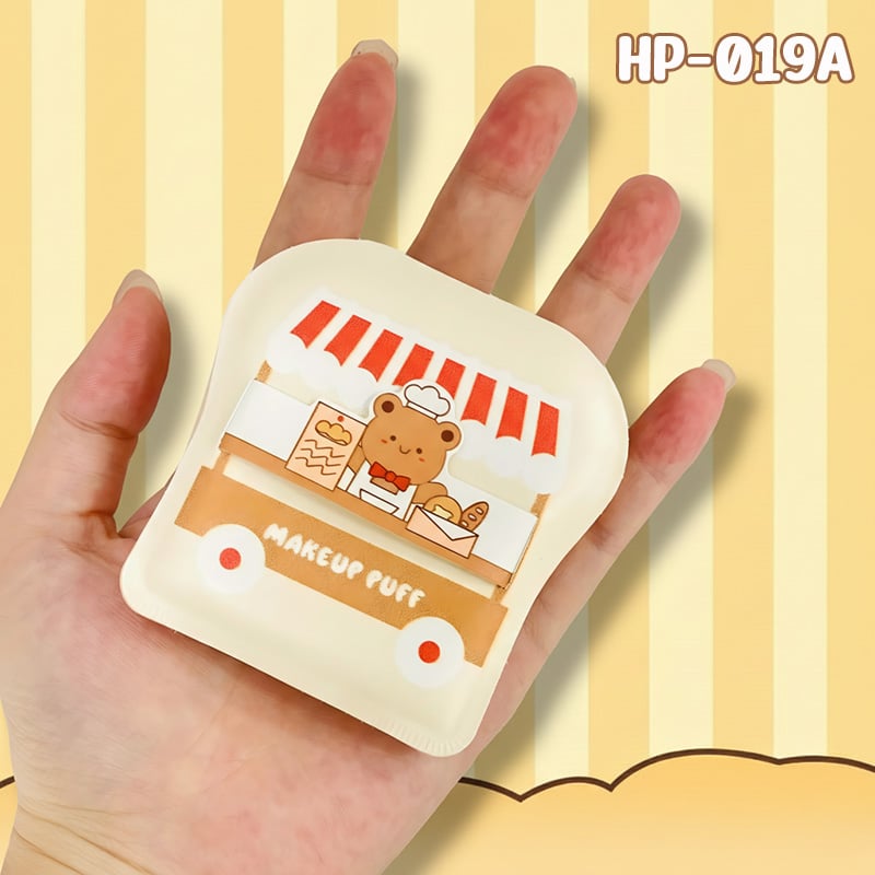 thegioiskinfood.com - Bông Mút Trang Điểm Idealful Makeup Foundation Puff