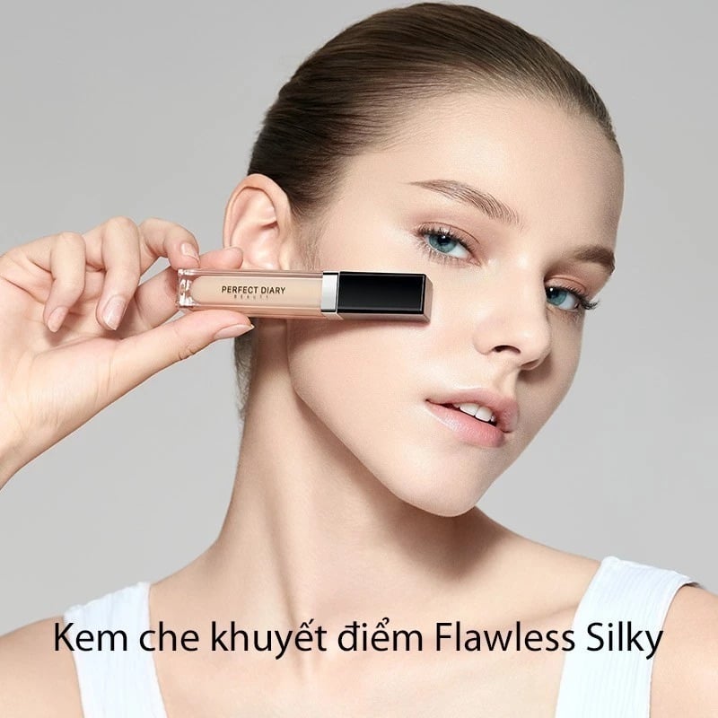 thegioiskinfood.com - Kem Che Khuyết Điểm Perfect Diary Flawless Glaze Silky Touch Liquid Concealer 7ml