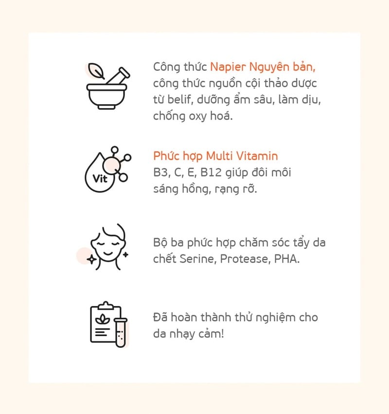 Son Dưỡng Môi Belif Super Knights Multi-Vitamin Lipcerin 15ml