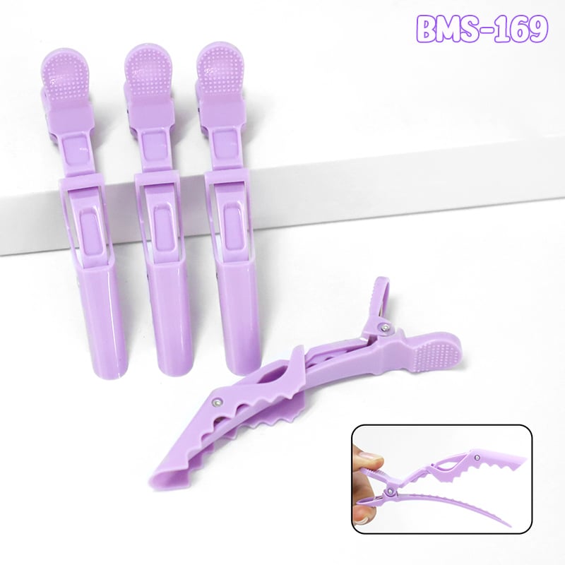 thegioiskinfood.com - Idealful Curling Hair Tools - BMS-328: 1 lô cuốn tóc tự dính và 1 kẹp cá sấu