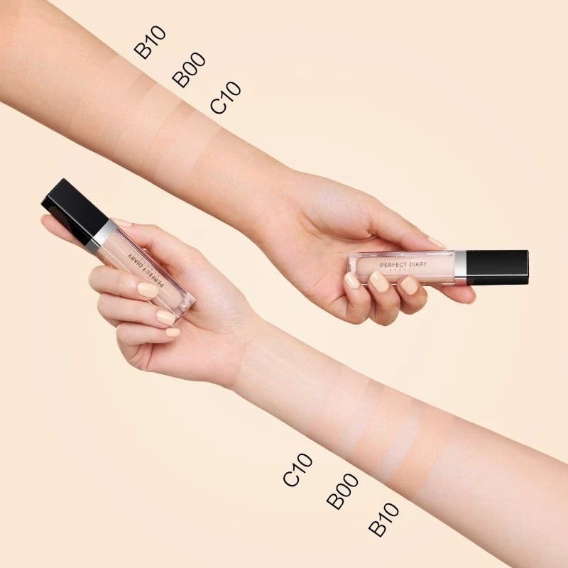 thegioiskinfood.com - Kem Che Khuyết Điểm Perfect Diary Flawless Glaze Silky Touch Liquid Concealer 7ml