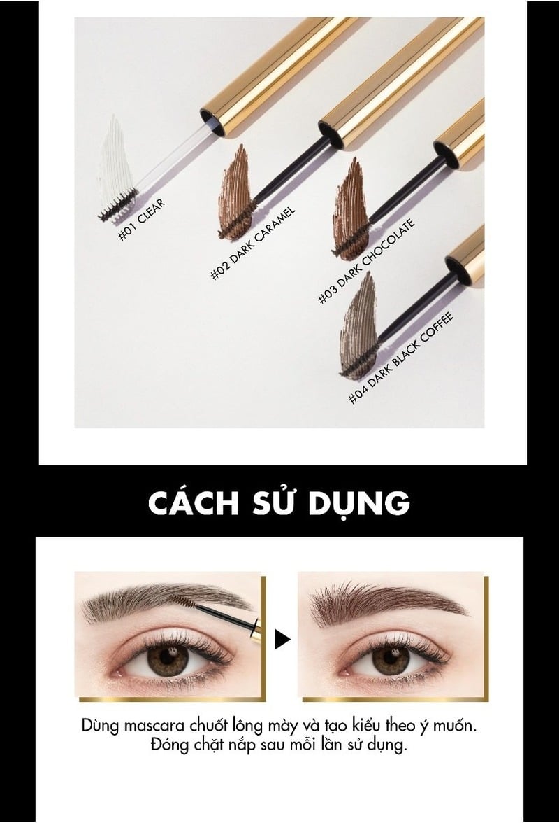 thegioiskinfood.com - Mascara Định Hình Chân Mày Browit Setting Eyebrow Mascara 2g