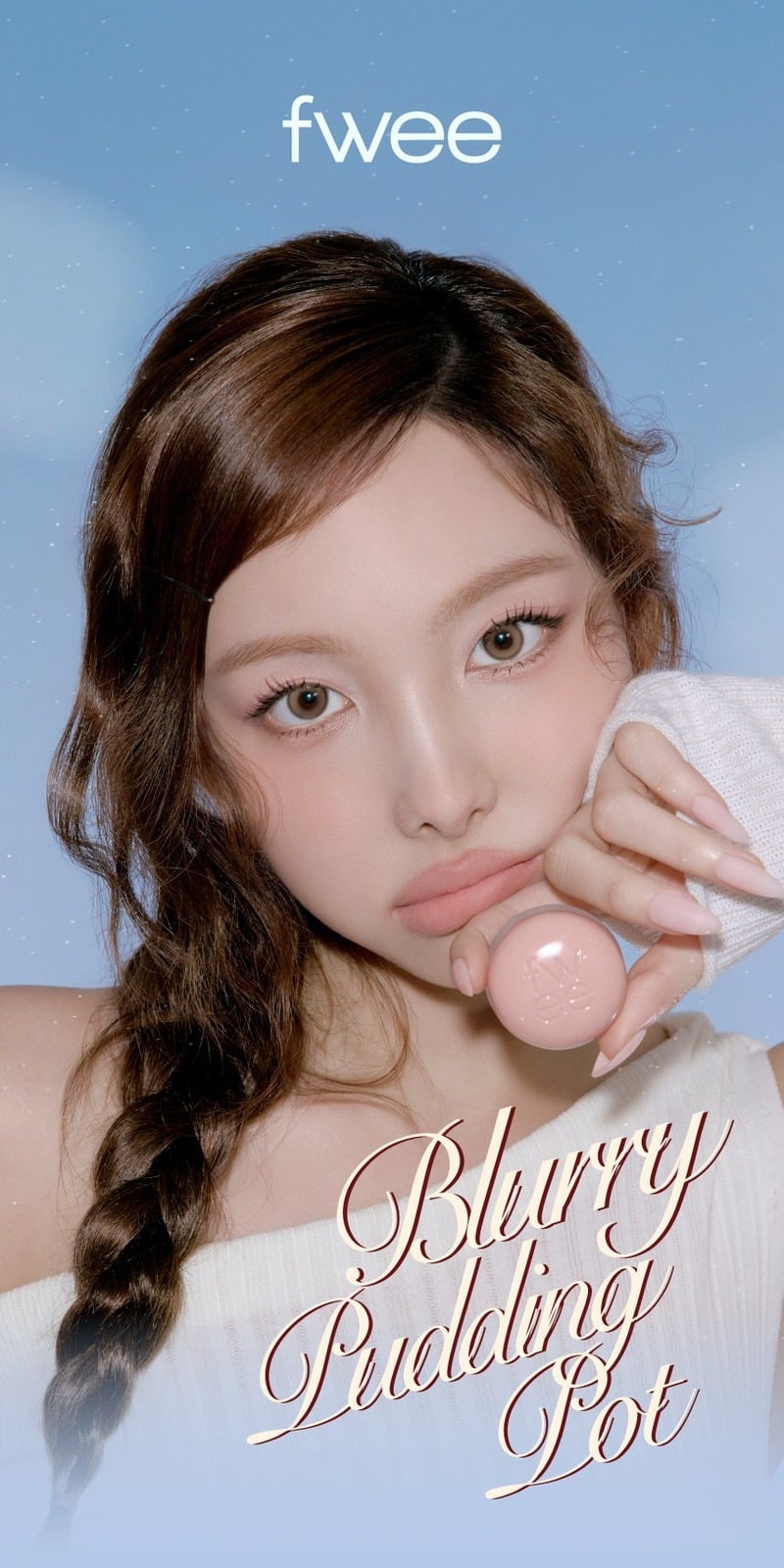 Son Bùn Kiêm Má Hồng Fwee Lip & Cheek Blurry Pudding Pot 5g