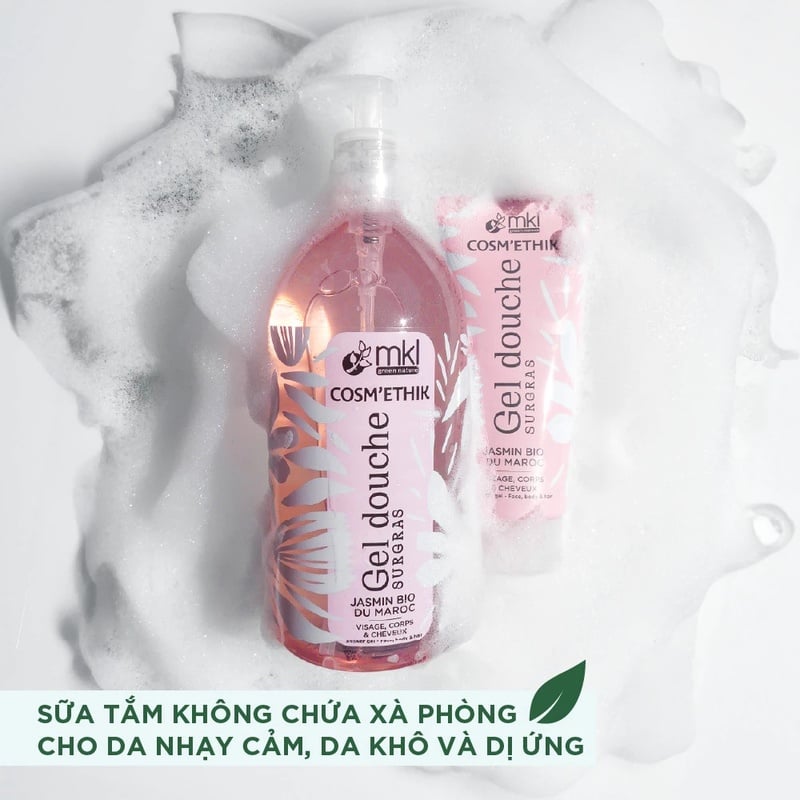 thegioiskinfood.com - Gel Tắm Hữu Cơ Chiết Xuất Thiên Nhiên MKL Shower Gel 1000ml