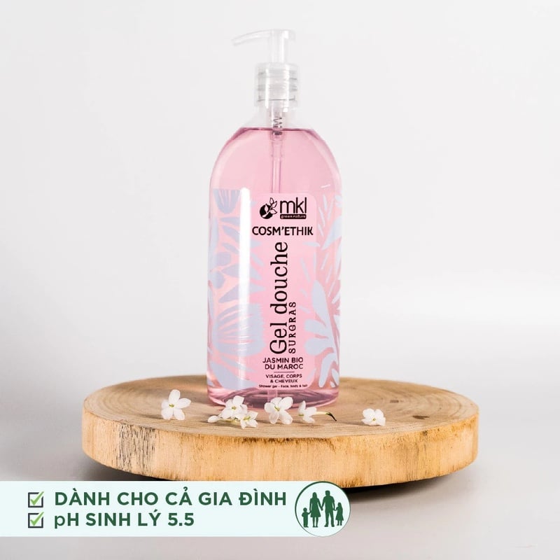 thegioiskinfood.com - Gel Tắm Hữu Cơ Chiết Xuất Thiên Nhiên MKL Shower Gel 1000ml