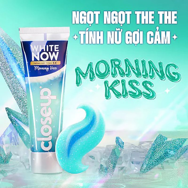 thegioiskinfood.com - Kem Đánh Răng Closeup Hỗ Trợ Trắng Bật Tông White Now 100g