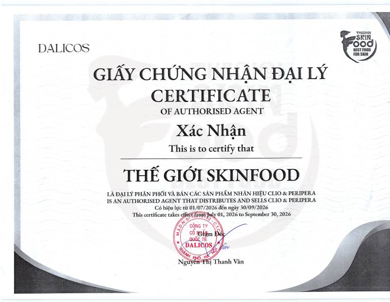 Thế Giới Skinfood - Đại lý phân phối chính hãng các sản phẩm CLIO tại Việt Nam