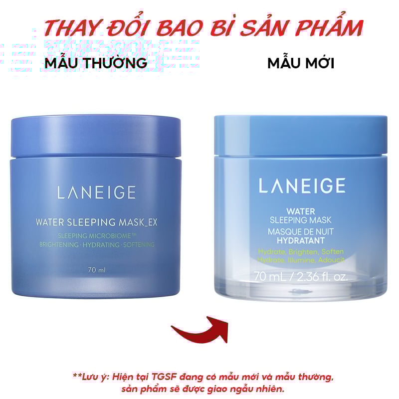 thegioiskinfood.com - Mặt Nạ Ngủ Laneige Dưỡng Da Căng Mịn Water Sleeping Mask EX