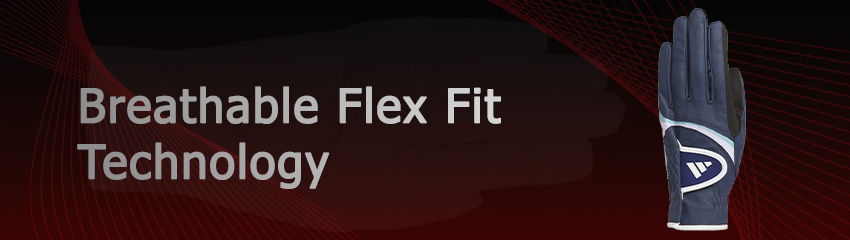 Công nghệ Breathable Flex Fit của Cặp găng tay golf nữ Adizero 25 Collegiate Navy / Wonder Blue JH3739 | Adidas