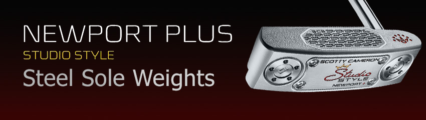 Công nghệ Stainless Steel Sole Weights của Gậy Putter SS NEWPORT PLUS RIGHT HAND 2025 | Titleist