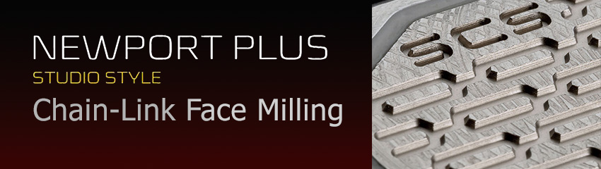 Công nghệ Chain-Link Face Milling của Gậy Putter SS NEWPORT PLUS RIGHT HAND 2025 | Titleist