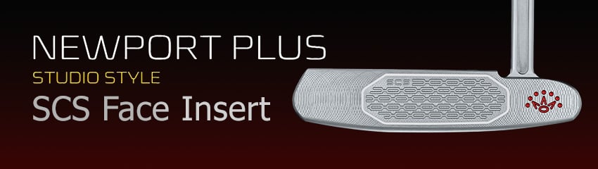 Công nghệ Studio Carbon Steel (SCS) Face Insert của Gậy Putter SS NEWPORT PLUS RIGHT HAND 2025 | Titleist