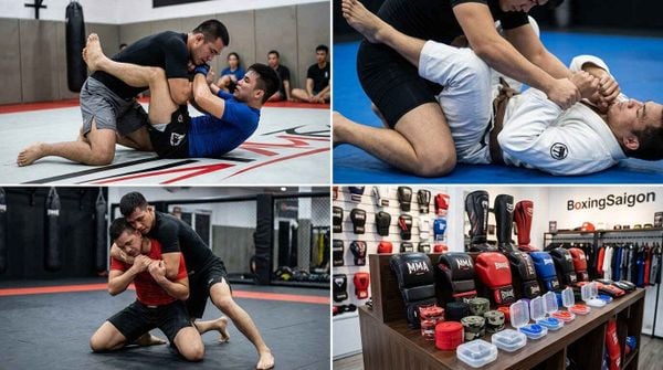 Các tư thế khóa siết (Submission) cơ bản trong môn BJJ mà võ sĩ MMA cần biết