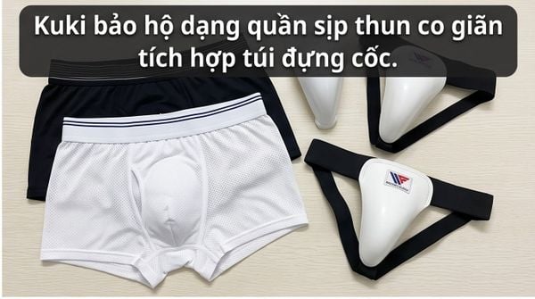 Đồ bảo hộ hạ bộ (Groin Guard - Kuki): Các loại hình và cách chọn size chuẩn nhất