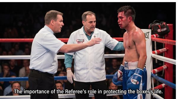 Vai Trò Của Trọng Tài Chính (Referee) Trong Việc Bảo Vệ Tính Mạng Võ Sĩ