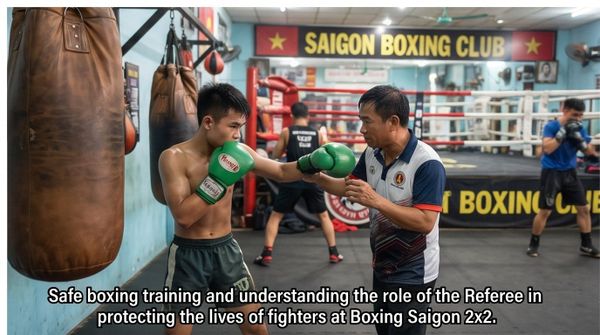 Vai Trò Của Trọng Tài Chính (Referee) Trong Việc Bảo Vệ Tính Mạng Võ Sĩ