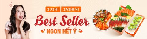 TOP 20 SUSHI & SASHIMI BEST SELLER
