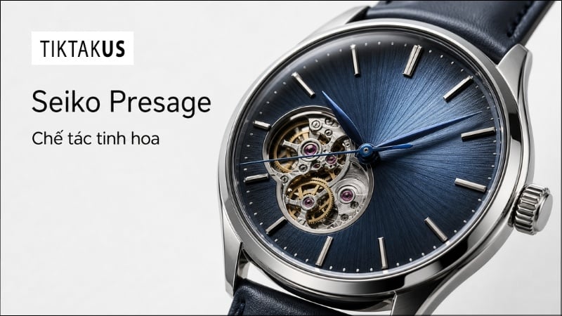 Đồng hồ Seiko và Orient Star tinh hoa cơ khí Nhật Bản