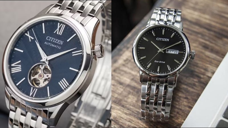 So sánh đồng hồ Automatic và đồng hồ Quartz