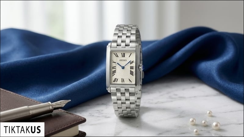 Đồng hồ nữ Seiko Tank SWR083P1