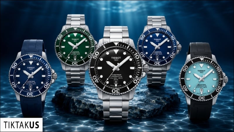 Đôi nét về dòng đồng hồ lặn Tissot Seastar