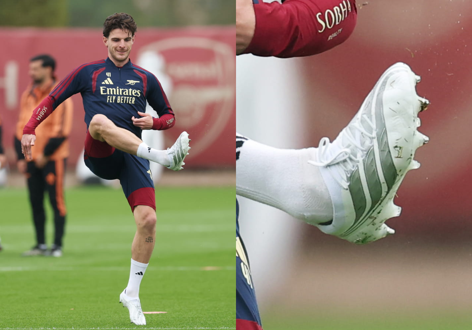 Lộ diện thế hệ giày đá bóng adidas Predator mới trên chân Declan Rice