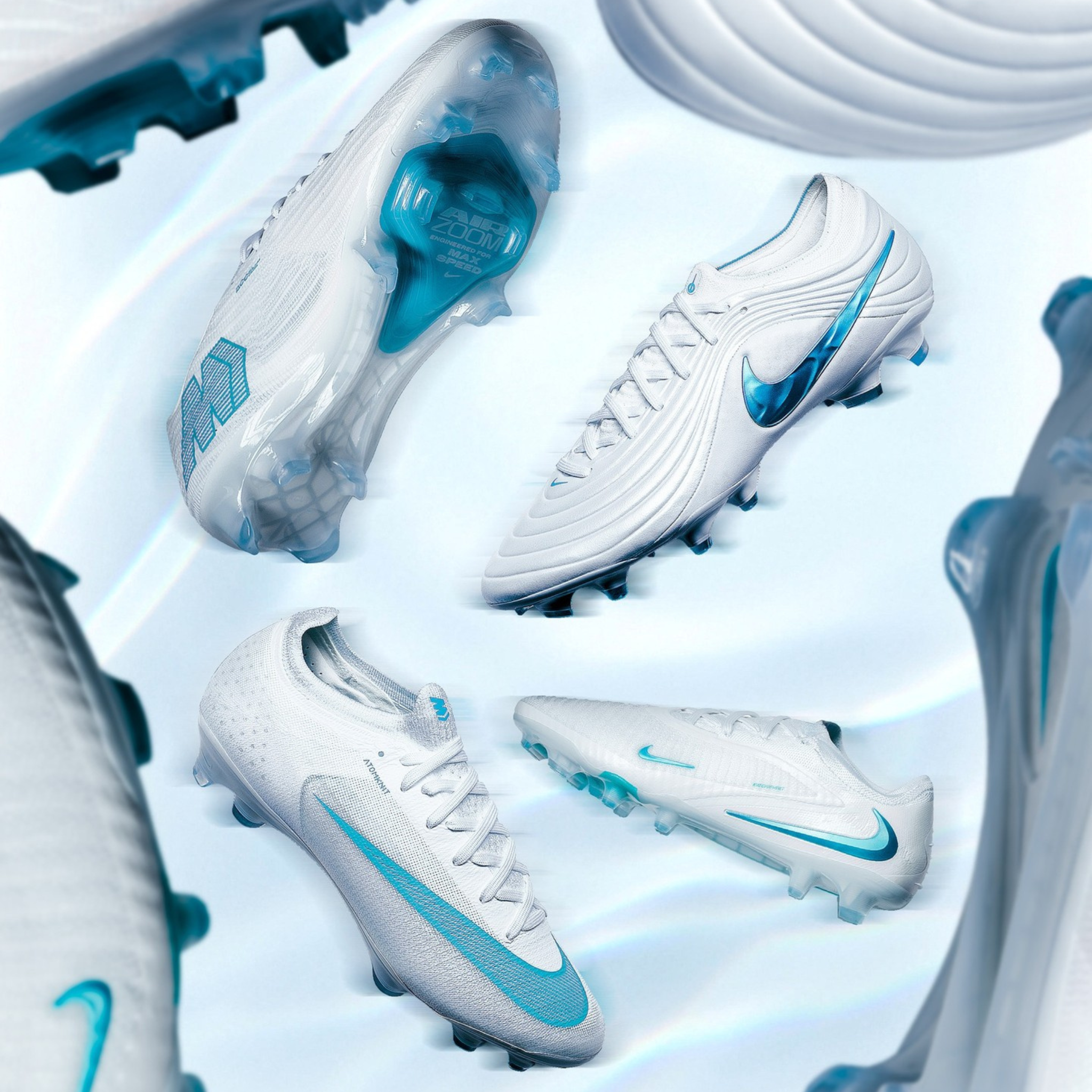Nike ra mắt 'Bright Lights Pack' với trắng xanh ngọc cực tinh tế