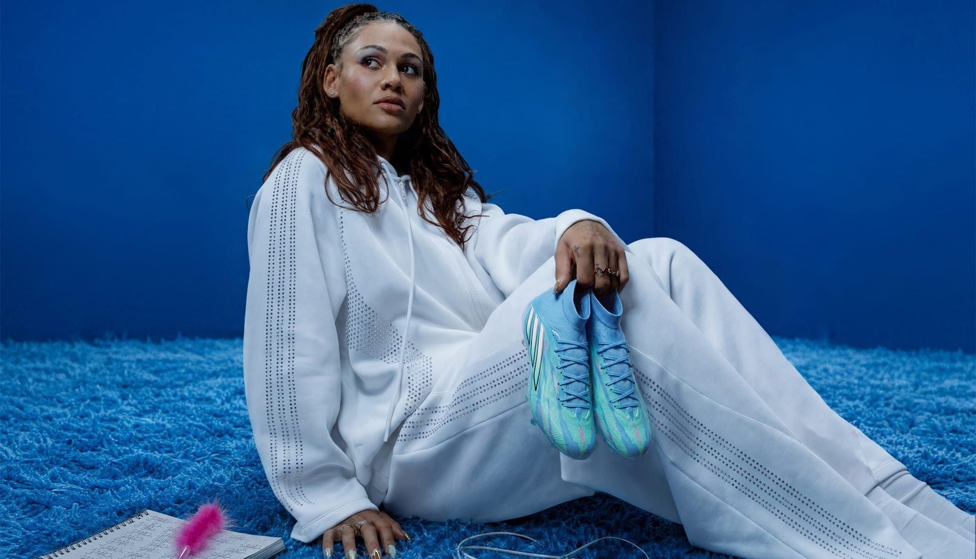 adidas ra mắt mẫu giày F50 Sparkfusion Signature của Trinity Rodman