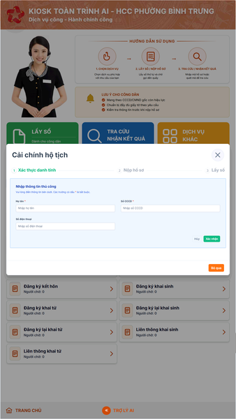 Phần Mềm Kiosk Toàn Trình Tích Hợp AI TC