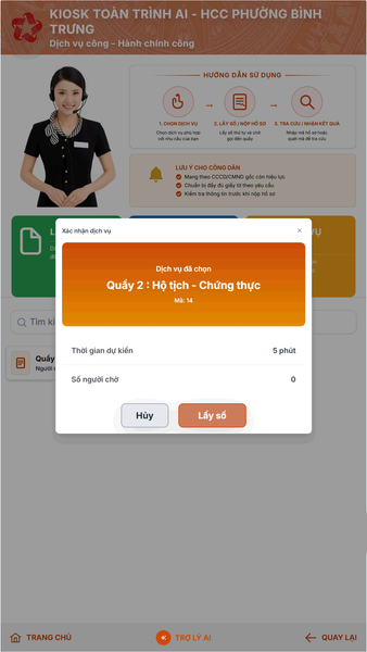 Phần Mềm Kiosk Toàn Trình Tích Hợp AI TC