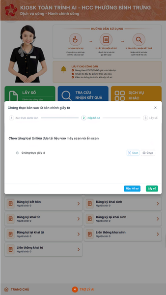 Phần Mềm Kiosk Toàn Trình Tích Hợp AI TC