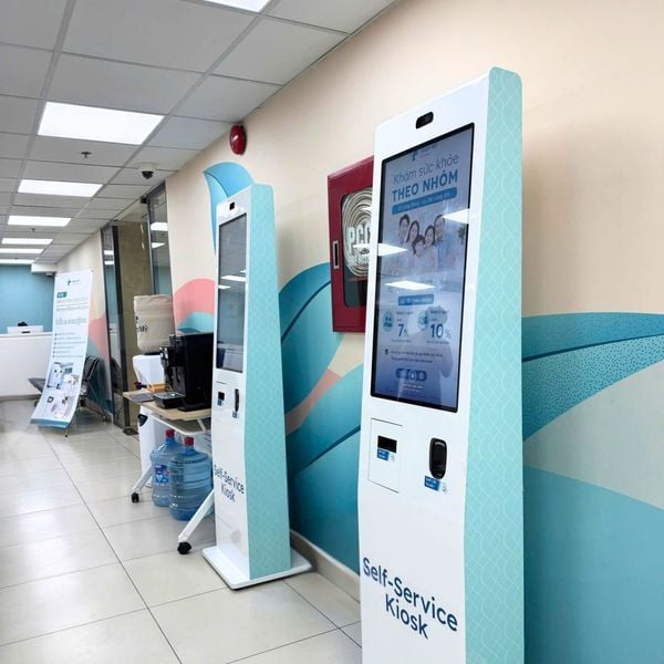 Hệ Thống Xếp Hàng Tự Động Cho Bệnh Viện - GoodM! Triển Khai Self-Service Kiosk Tại Bệnh Viện Quốc Tế Hoàn Mỹ