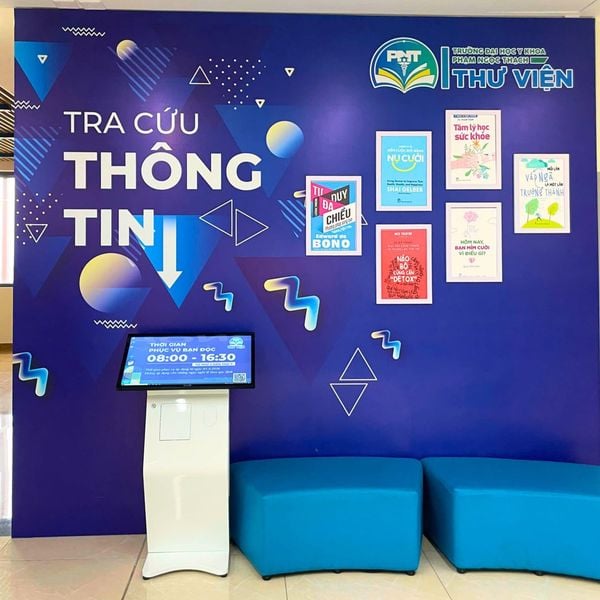 Hệ thống kiosk tra cứu thông tin tại Thư viện Trường Đại học Y khoa Phạm Ngọc Thạch