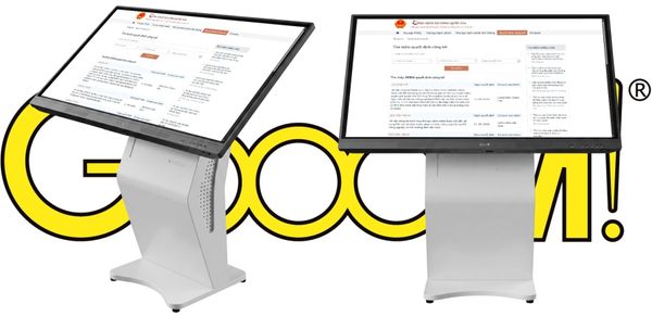 Kiosk Hiển Thị Thông Tin Series K Màn Hình 55 Inch