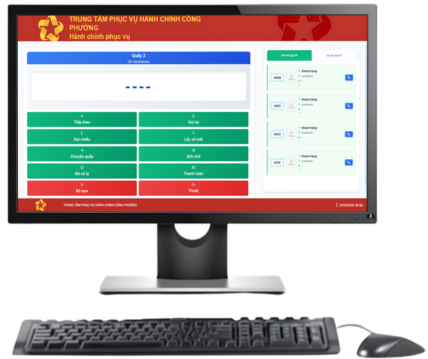 Phần Mềm Xếp Hàng Tự Động GTEK-QMS-ON
