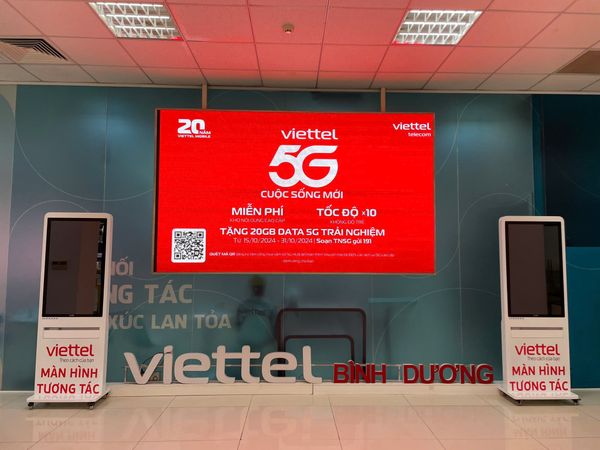 Kiosk Quảng Cáo Kỹ Thuật Số Series A 43 Inch